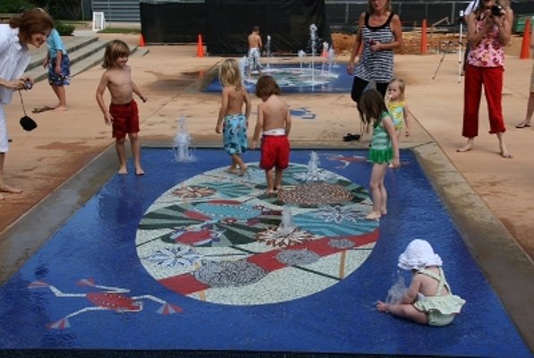 McRae Children's Fountain